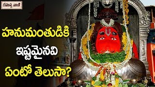 Do you know the Favorite Flowers of Hanuman?|| హనుమంతుడికి ఇష్టమైనవి ఏంటో తెలుసా? || Rahasyavaani