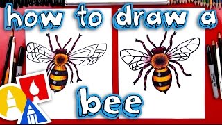 How To Draw A Realistic Bee
