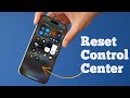 How to Reset iPhone Control Center in iOS 18