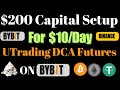 How to Set Up $200 Capital Settings to Make $10/Day with UTrading AI DC Bot