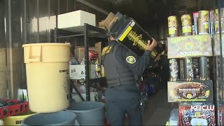 Alameda County Sheriff's Deputies Make Major Bust of Illegal Fireworks