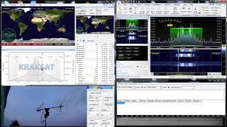 Satelita KRAKSAT - przelot nad Polską