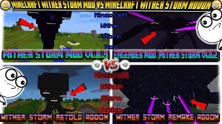 Minecraft Wither Storm Addon VS Minecraft Wither Storm Mod | 4 Different Minecraft Wither Storm