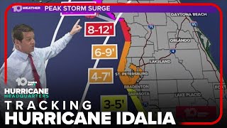 Tracking the Tropics: Hurricane Idalia's winds reach 90 mph in Gulf of Mexico (3 p.m. Tuesday)