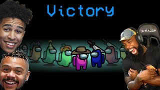 I Carried My Team TO VICTORY! Playing Among Us w/ 2HYPE!!