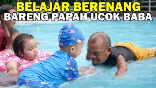 KIRAIN PAPAHKU GABISA BERENANG, TERNYATA JAGO JUGA BERENANGNYA YA !!