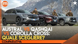 Comparativa SUV hybrid | Nissan Qashqai e-Power vs Renault Austral E-Tech e Toyota Corolla Cross