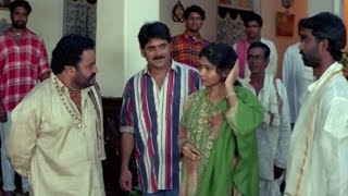 Nagarjuna Marriage Scene || Sitaramaraju Movie || Harikrishna,Nagarjuna