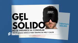 Compresa de Gel Sólido Tipo Gorro para Alivio de Migraña