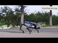 xiaomi cyberdog iron egg robot outdoor demo video