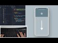 ASMR Programming - Liquid Pull to Refresh - No Talking
