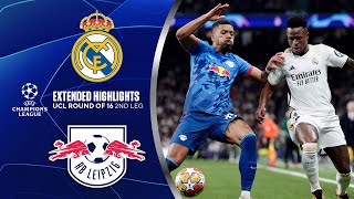 Real Madrid vs. RB Leipzig: Extended Highlights | UCL Round of 16 2nd Leg | CBS Sports Golazo