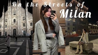 On the Streets of Milan