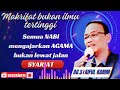 SEMUA NABI MENGAJARKAN AGAMA BUKAN LEWAT SYARIAT #spiritual #kajianmakrifat #motivasi