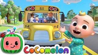 Wheels on the Bus (School Edition) + More Classic Kids Songs - @CoComelon