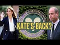 Kate Middleton & Princess Charlotte appearance at Wimbledon 2024 wearing purple | Tarot Reading