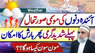 Weather Forecast for Next few days in Pakistan || Crop Reformer