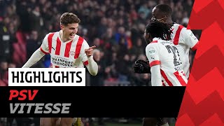 Very important three points! 💪 | Highights PSV - Vitesse