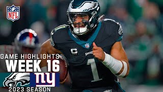 New York Giants vs. Philadelphia Eagles Game Highlights | NFL 2023 Week 16