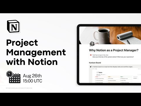 Notion Masterclass: Create a Project Manager with Notion | Step-by-Step Guide