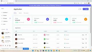 How to create admin dashboard with Angular 14?