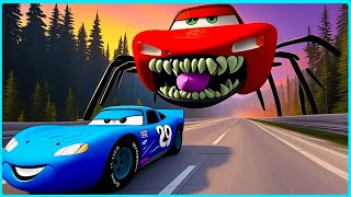 Crazy Epic Escape From The Lightning McQueen Head Eater | Coffin Dance Song (COVER)