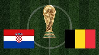 Croatia vs Belgium | FIFA World Cup 2022 | eFootball PES Gameplay | Realistic Simulation