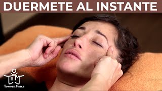 AUTOMASAJE para DORMIR 😴 CÓMO DORMIR MEJOR con este MASAJE FACIAL