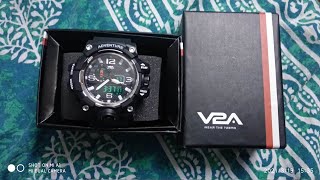 V2A Digital sports watch Unboxing | First Look and Review