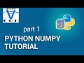 Python NumPy Tutorial #recipe1 | NumPy Array | Python Tutorial For Beginners | all in one code