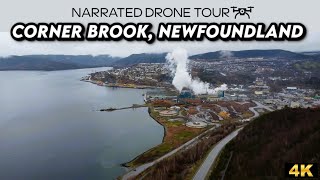 🌟 Spectacular 4K Drone Tour Over Corner Brook, Newfoundland 🏞️🚁 | Discover Stunning Views!