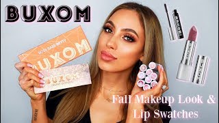 Buxom Cosmetics Tutorial \u0026 Lip Swatches | Cheyenne Roncales