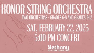 2025 Honor String Orchestra