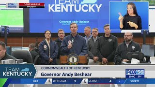 Beshear confirms 2 Kentuckians have died as a result of flooding, 1 McCracken County individual miss