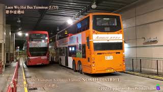 🇭🇰Hong Kong Bus LWB NA43 #9523 @ST5213 Fanling🍆Airport \u0026 HMZ Bridge