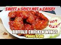 SPICY AND CRISPY BUFFALO CHICKEN WINGS🐔 TAMIS ANGHANG AT ANG YUMMY!!! EASY TO COOK!