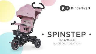 SPINSTEP Guide d'installation du tricycle évolutif Kinderkraft | Naturioù.fr