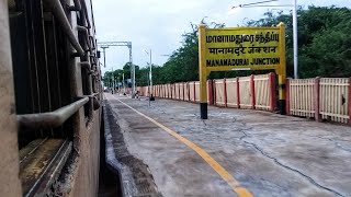 Virudhunagar Manamadurai Electrification Updates!!! || 06862/CAPE PDY Spl arrival || Manamadurai Jn