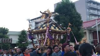 2018年   第46回春日部夏祭り        【平成最後】          八丁目町内会の神輿