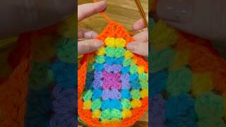 #crochet #kerensacrochet #grannysquare #neon