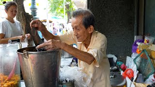 Thailand Street Food | $0.4 Ginger Tofu Pudding dessert #food