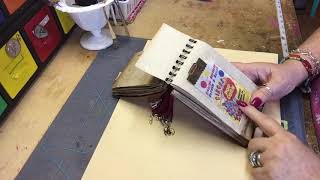 Vintage Circus journal flip through