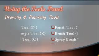 G6 Computer L8 Introduction to Adobe Flash CS6 LP2 Using the Tools Panel
