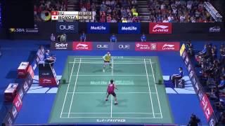 Hu Yun vs Kento Momota | MS F Match 3 - OUE Singapore Open 2015