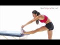 hamstring exercises standing hamstring stretch