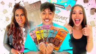 A FAMÍLIA LOURES PROVOU OS CHOCOLATES DO MAIOR YOUTUBER DO MUNDO!!