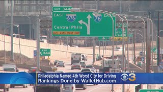 Study: Philly Ranked 4th Worst City For Driving