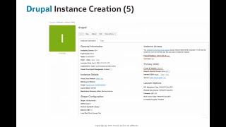 Running Drupal with Oracle MySQL Database Service