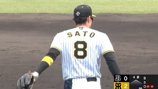 【ファーム】佐藤輝明５月守備シーン集【阪神タイガース】