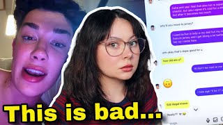 NEW James Charles DMs EXPOSED